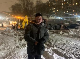 Вячеслав Доронин активно помогает благоустраивать улицы Заводского района